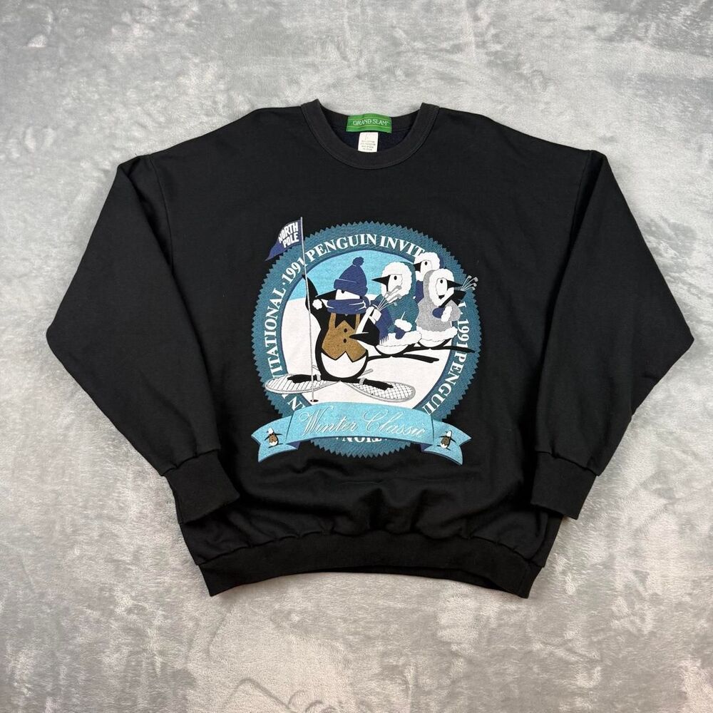 Grand-slam Men's Black Sweatshirt